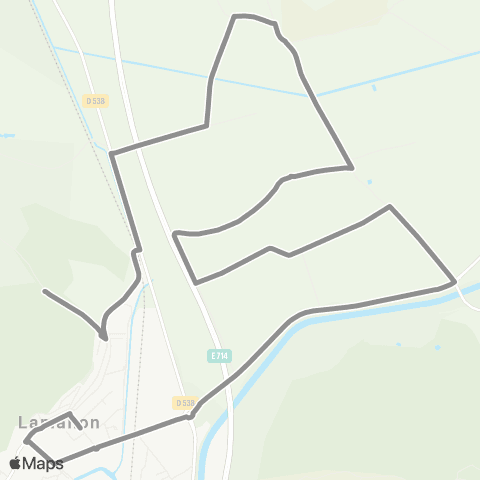 Libébus Lamanon intérieur map