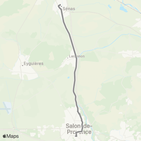 Libébus Senas - Salon map