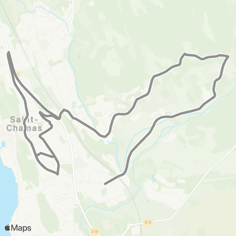 Libébus St Chamas intérieur map