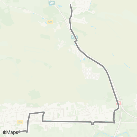 Libébus Sibourg - Lançon map