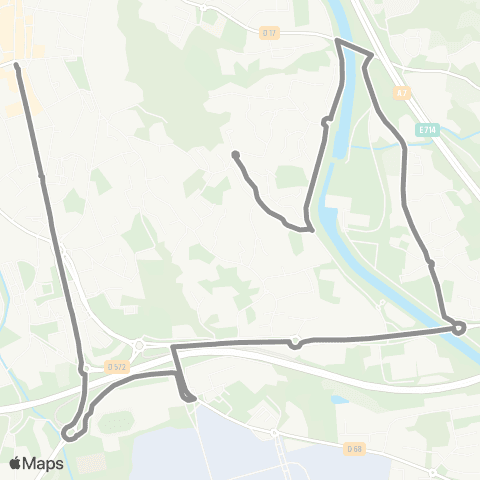 Libébus Albizia - Gambetta map