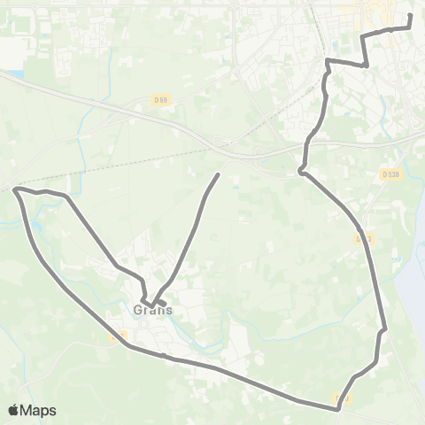 Libébus Grans - Salon map