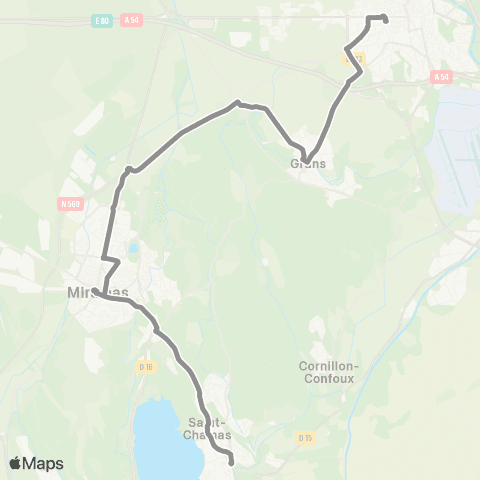 Libébus Saint Chamas - Salon map