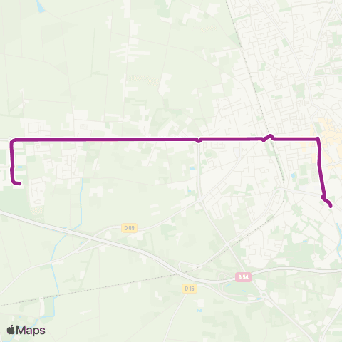 Libébus Gabins - Gandonne map