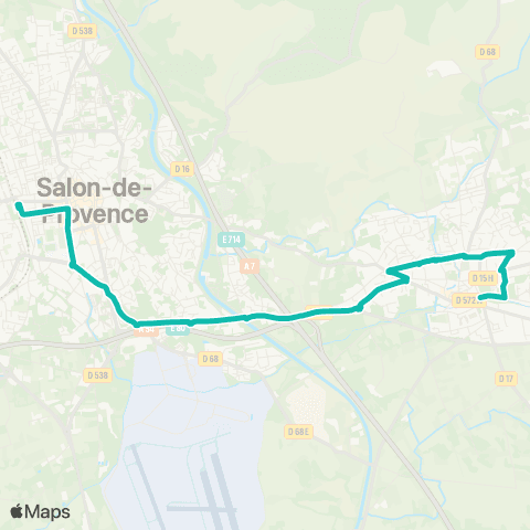 Libébus Gare routière - Enjouvenes map