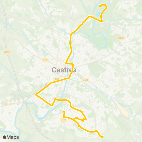 Libellus Collège Thomas Pesquet - Capelanié - Borde Basse map