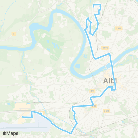 LibéA Pélissier - la Baute map