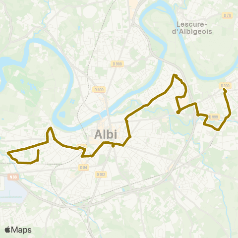 LibéA Maladrerie - Renaudié map