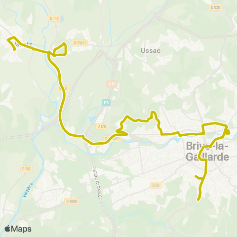 Libéo Gare Varetz - Gare Sud map