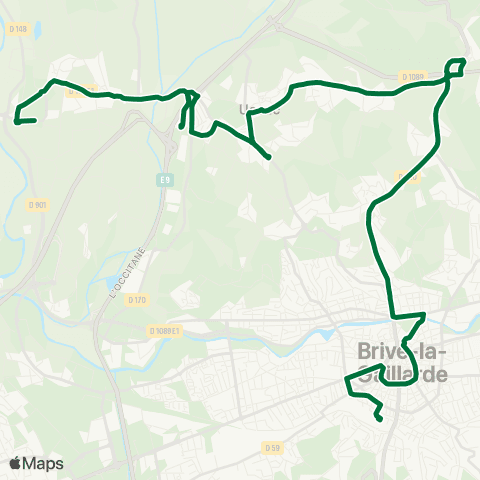 Libéo La Nau - Gare SNCF map