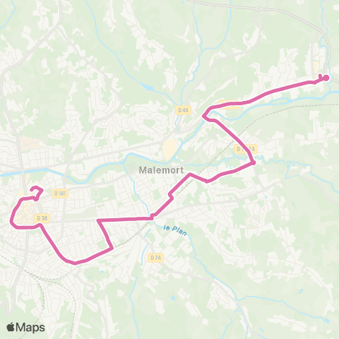 Libéo Place du 14 juillet - Parc du Moulin map