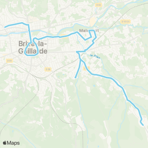 Libéo Libération - Cosnac Stade map