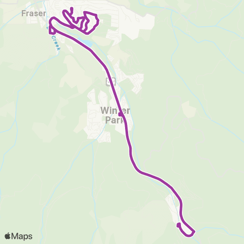 The Lift MeadowRidge Express map