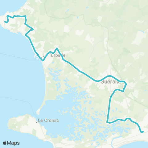 Lila Presqu'île Piriac-s/-Mer / La Turballe / Guérande / La Baule map