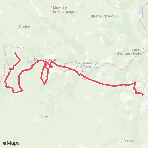 Linéad Godeneval <> Champ de Foire map