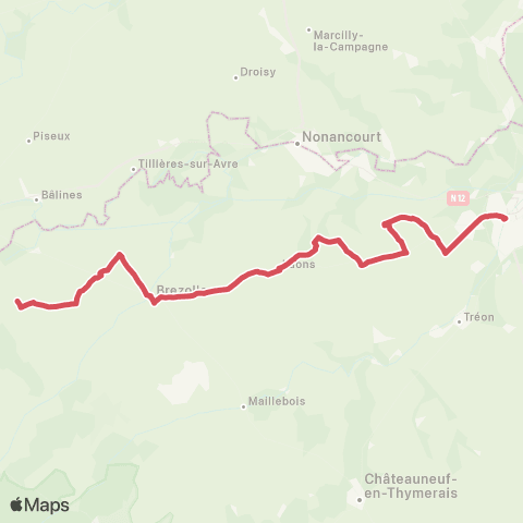 Linéad Presbytère <> Champ de Foi map