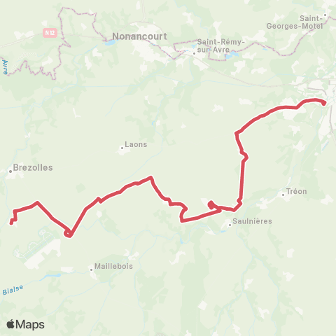 Linéad Angennes <> Champ de Foire map