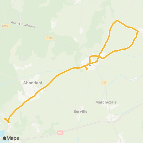 Linéad Osmeaux <> Collège CDG map