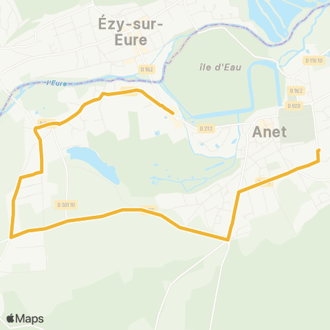 Linéad Centre Comm <> Collège Moz map