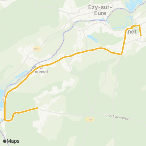 Linéad Christophes <> Collège Moz map