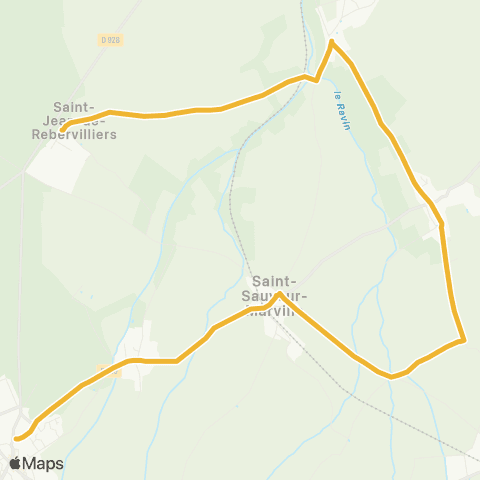 Linéad St Jean <> Pajotterie map