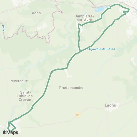 Linéad Mairie <> Desfoges map