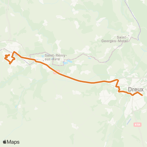 Linéad Mairie <> Kennedy map