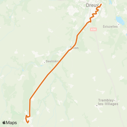 Linéad Latham <> Tiénac map