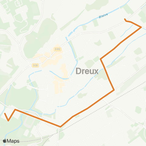 Linéad Champ de Foire <> Camus map