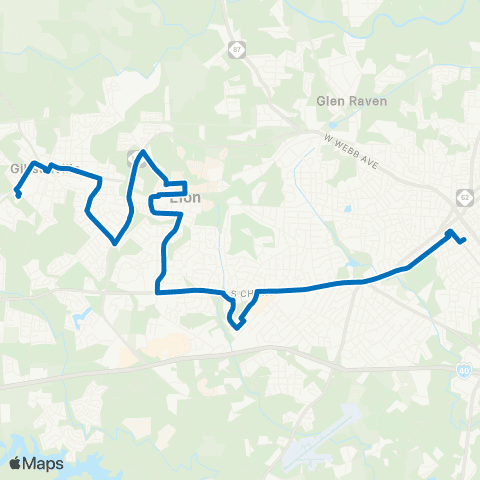 Link Transit 3 Blue map