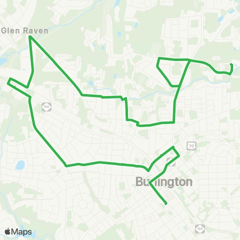 Link Transit 4 Green map