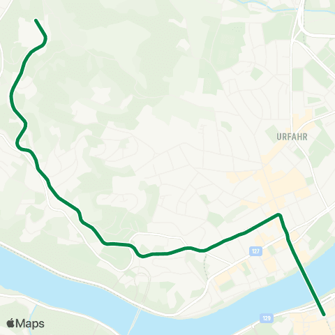 Linz AG Linien Linz Pöstlingberg - Linz Hauptplatz map
