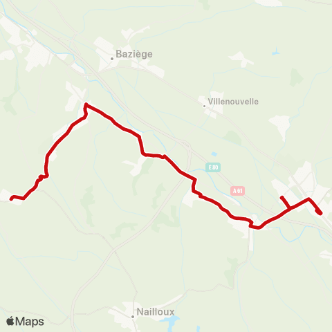 liO Saint-Leon - Villefranche-de-Lauragais map