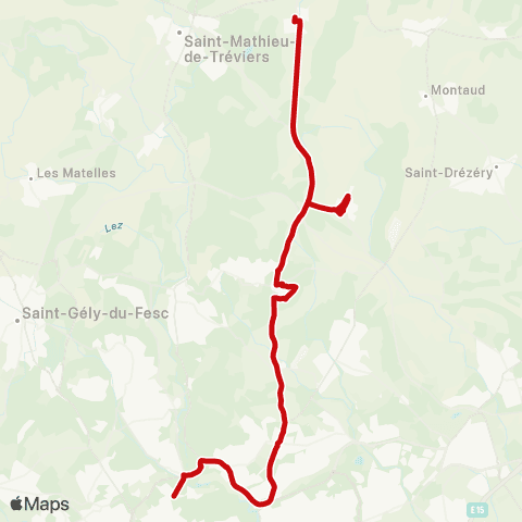 liO Montpellier - Assas - Ste Croix de Q. map