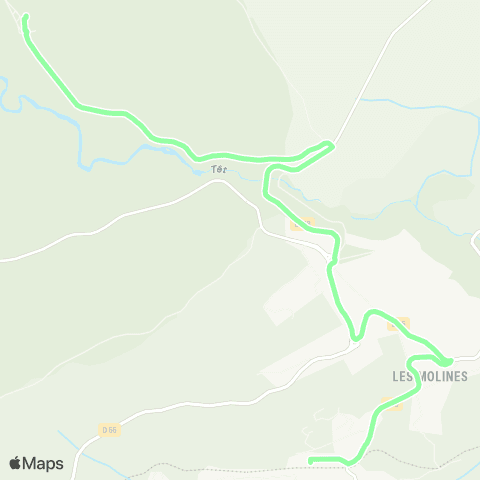 liO Pla de Barres - la Cabanasse map