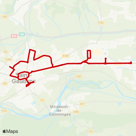 liO Movigo Ligne du Matin map