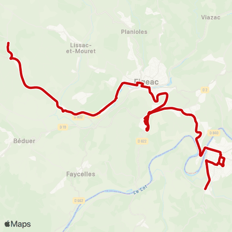 liO Le Transport Utile map