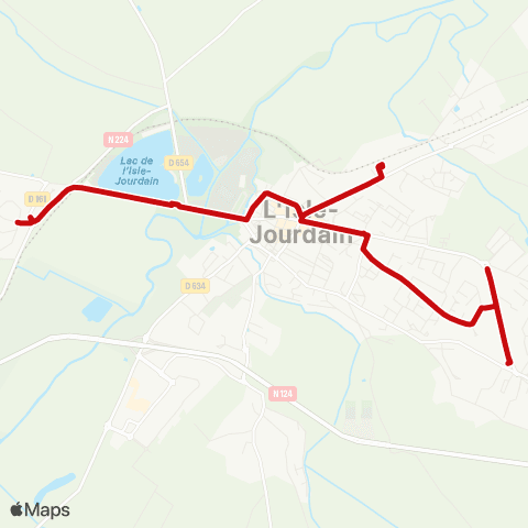 liO Tileo Ligne 1 map