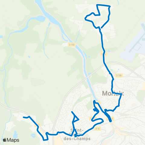 LinéoTim Ligne 3 map