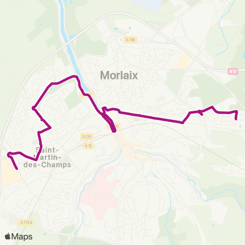 LinéoTim Ligne 4 map