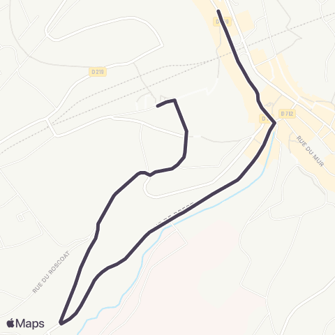 LinéoTim L N2 Gare - Place Cornic map
