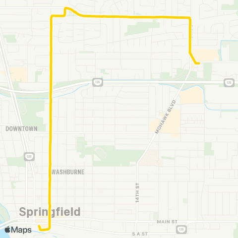 LTD 5th Street / Hayden Bridge map
