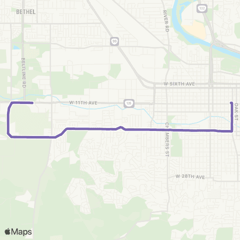 LTD West 18th Ave. map