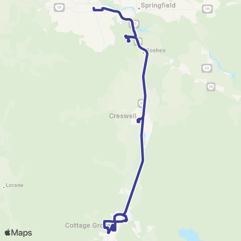 LTD Cottage Grove map