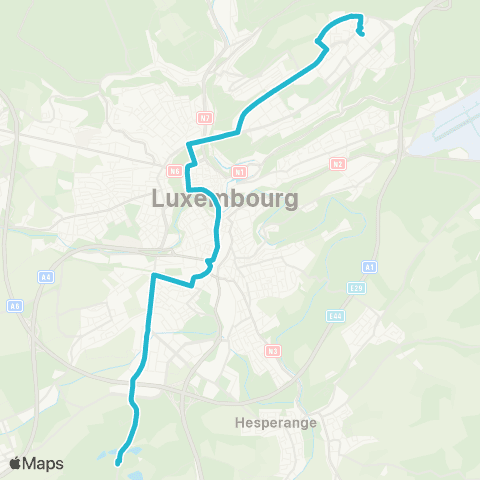 Ville de Luxembourg Luxexpo Entrée S. - Kockelscheuer, Patinoire map