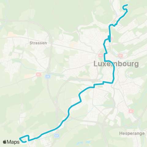Ville de Luxembourg Dommeldange, Parc de l'Europe - Leudelange, Gemeng map
