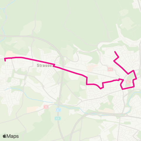 Ville de Luxembourg Bertrange, Waassertuerm - Lycée Michel Lucius map