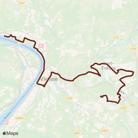 L'va Estressin Ctre Cial - Stade de Malissol map