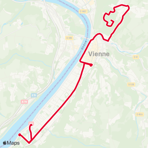 L'va Hôp.Gérontologie - Collège de l’Isle map