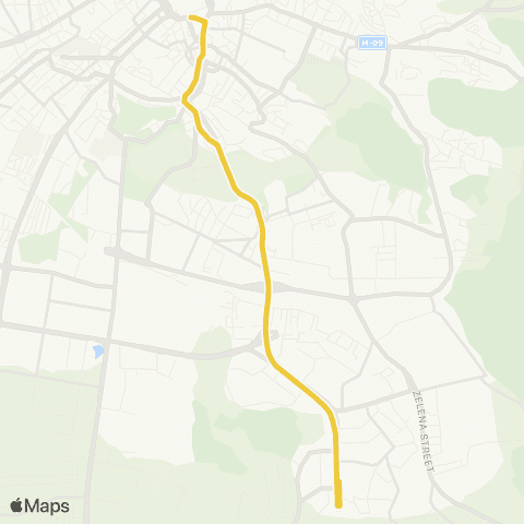 Lviv Bus Вул. Вернадського - пл. Галицька map